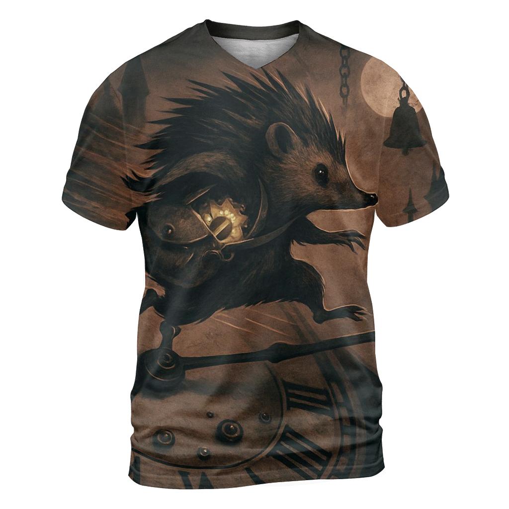 Clocktower Hedgehog Heist custom all-over print shirts