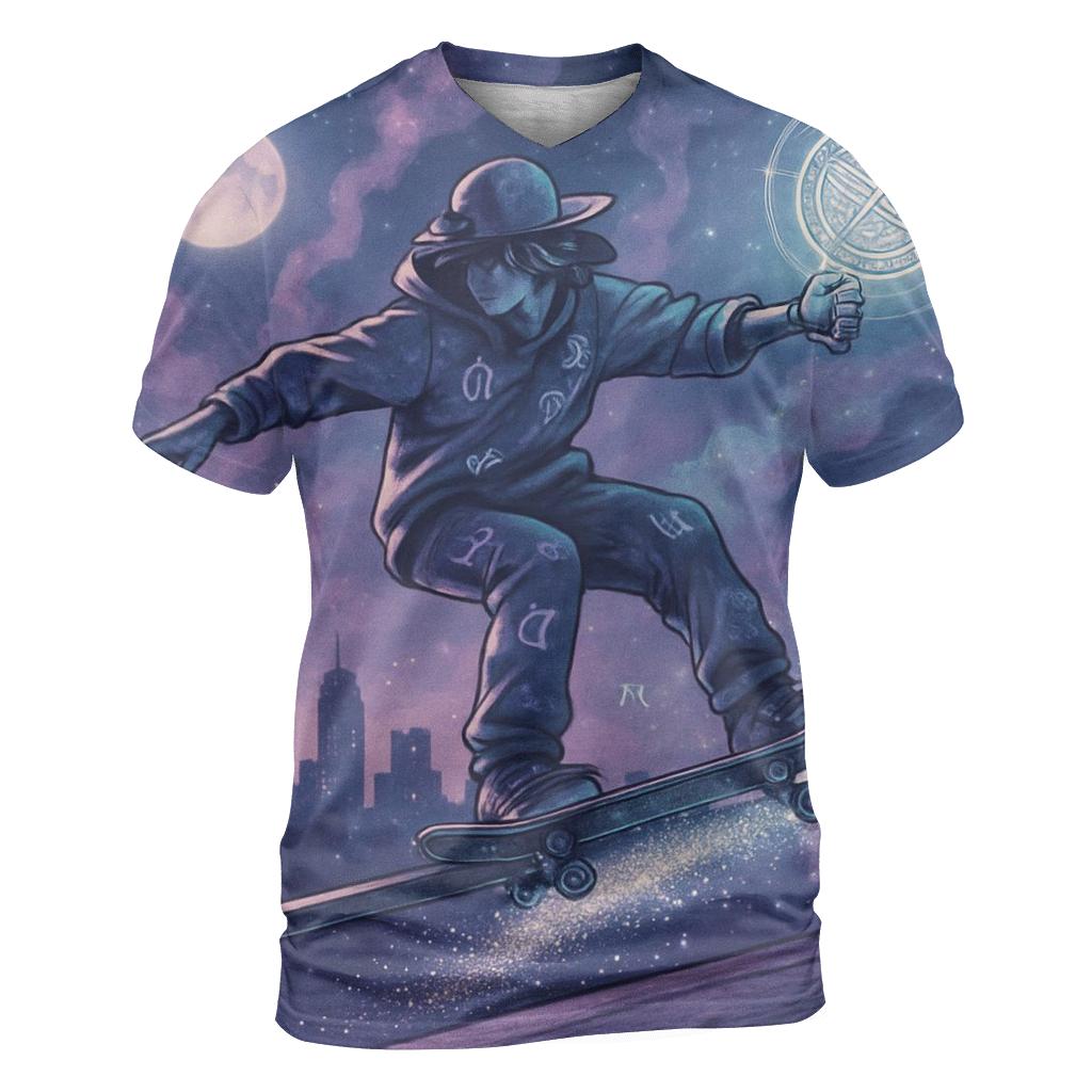Starlight Skate Oracle unique graphic print tees