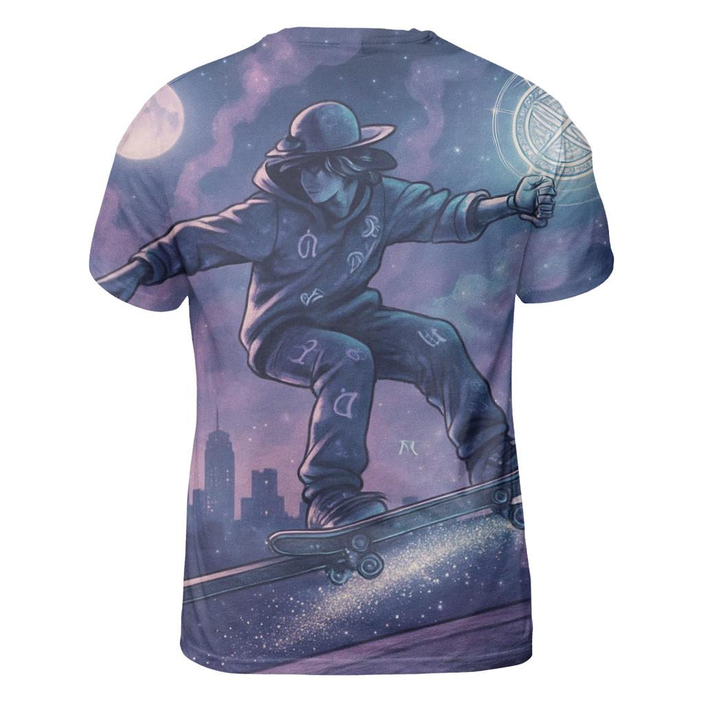 Starlight Skate Oracle unique graphic print tees