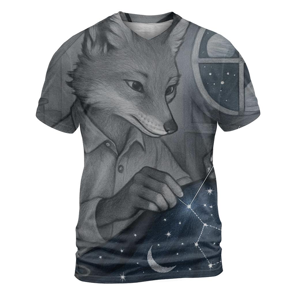 Moonbeam Tailor Fox trendy printed shirt styles