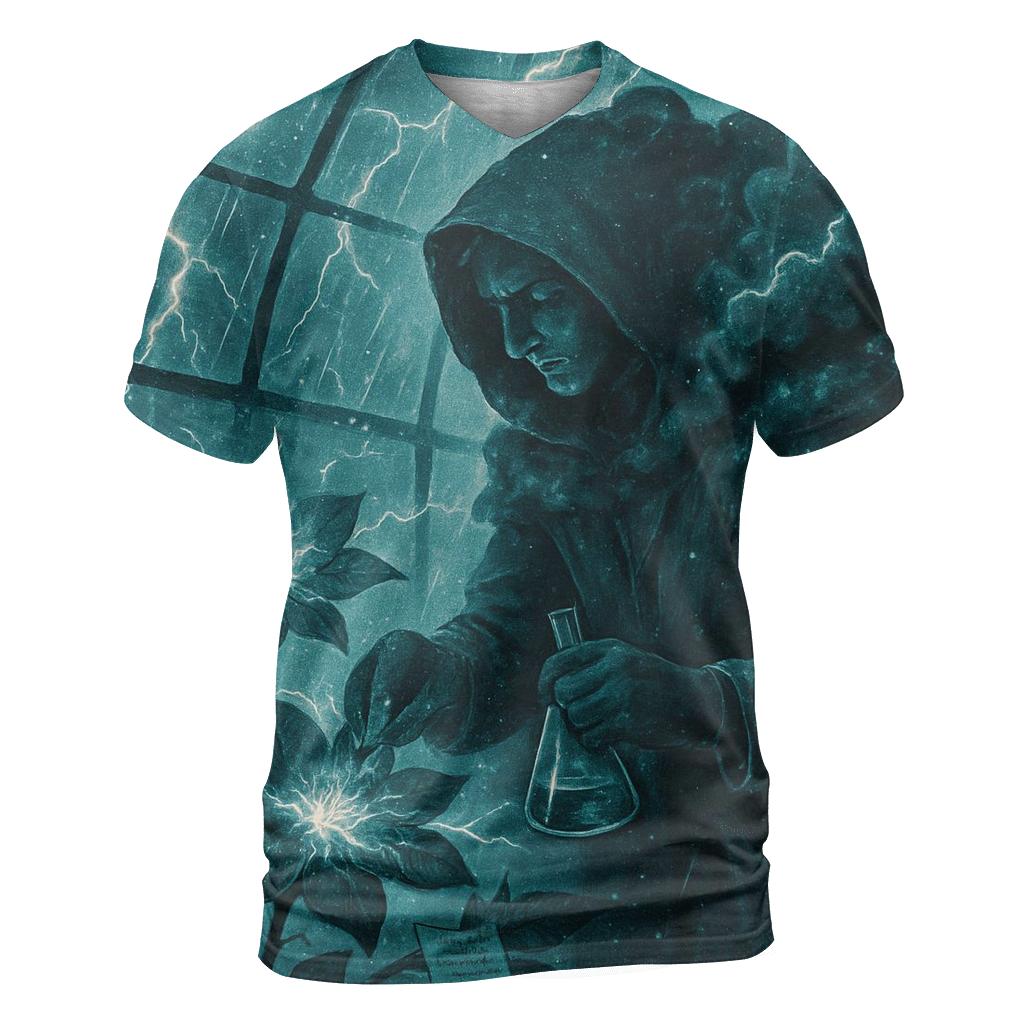 Thunderhead Botanist statement graphic shirts