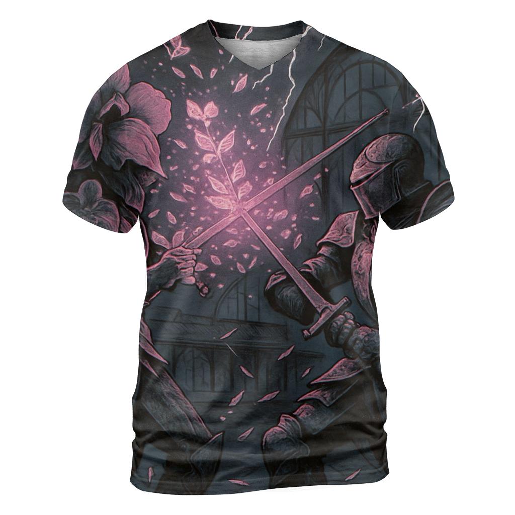 Chrome Orchid Duelist unique graphic print tees