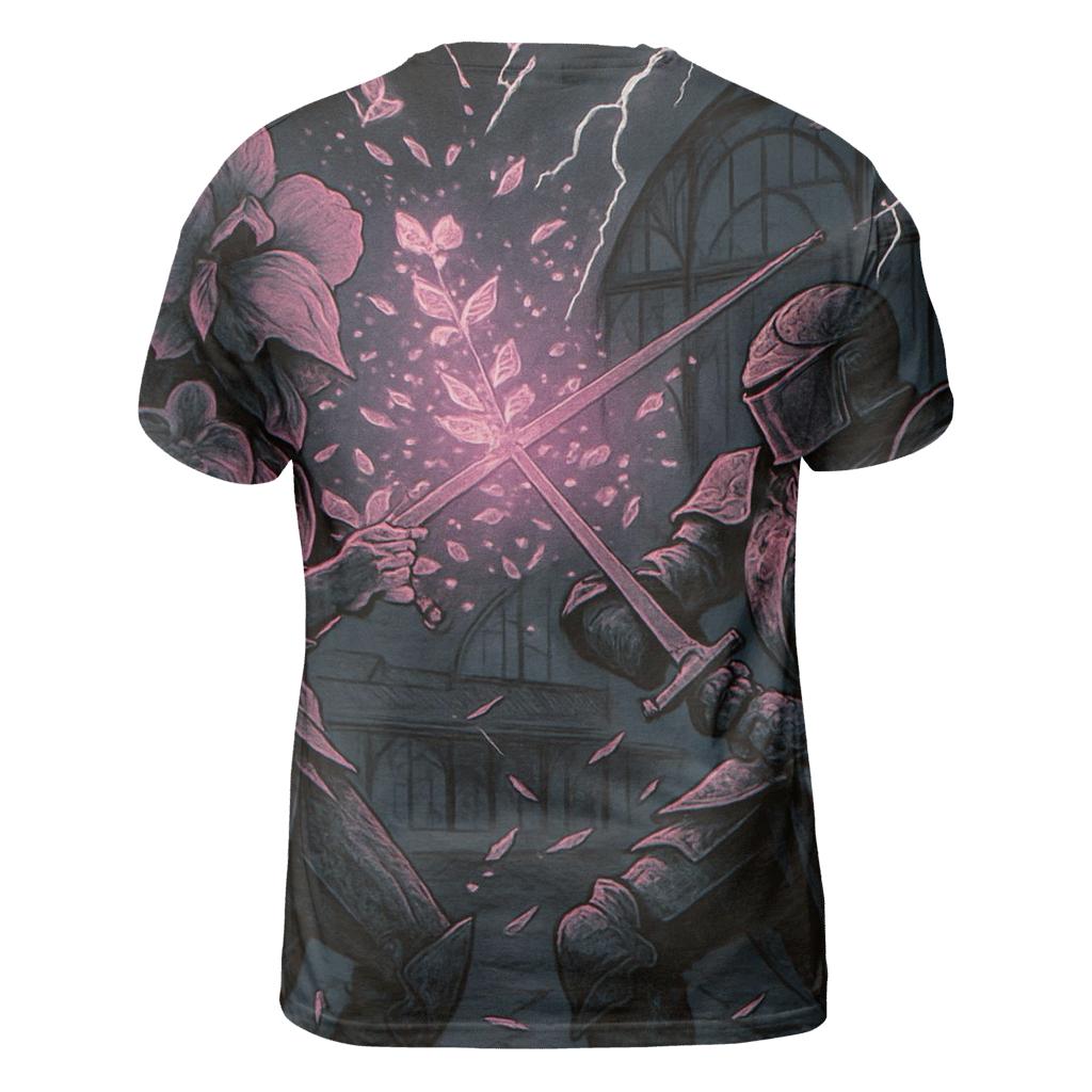 Chrome Orchid Duelist unique graphic print tees
