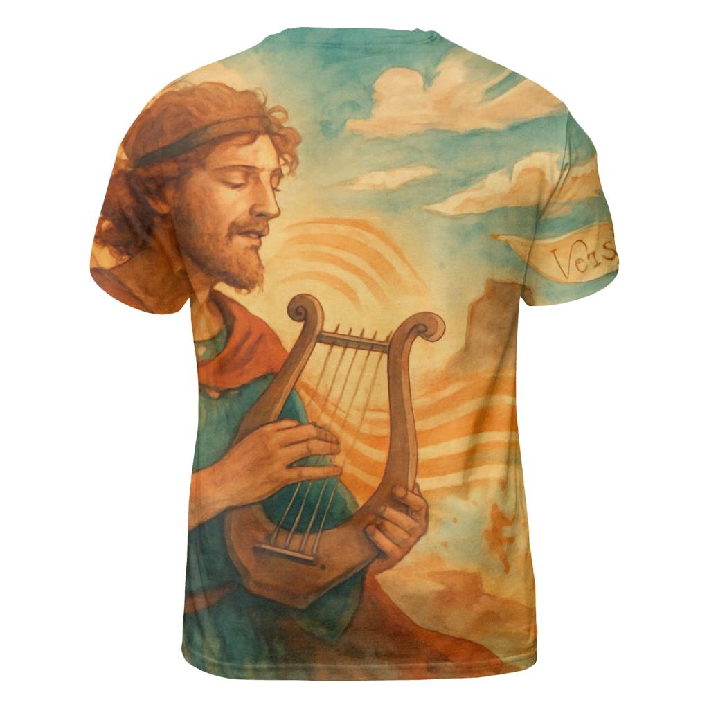 Echo Canyon Bard creative print fashion shirts