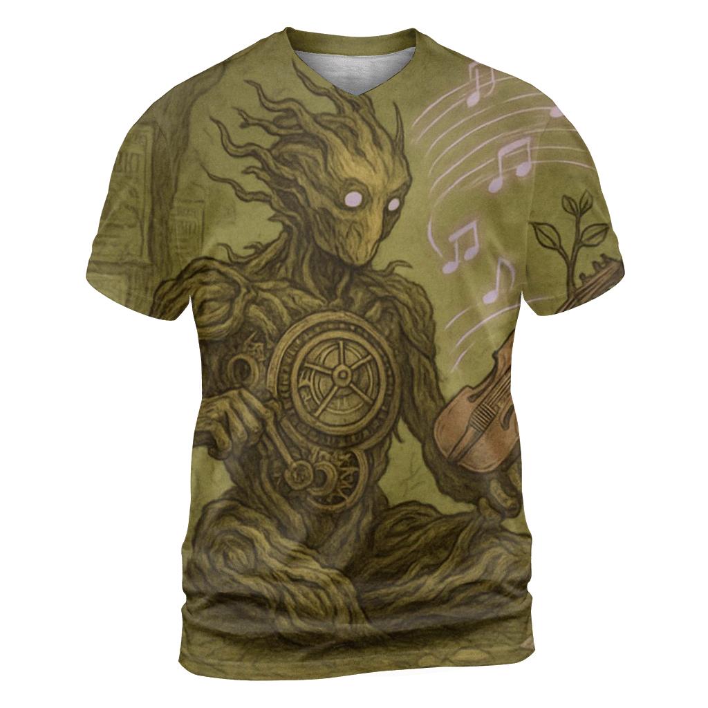 Ironroot Musicbox Golem designer pattern shirts