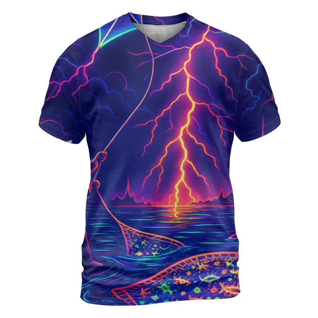 Plasma Kite Fisher unique graphic print tees
