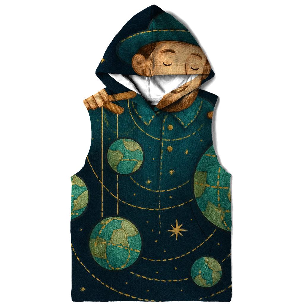 Pocket Planet Puppeteer hoodie styles