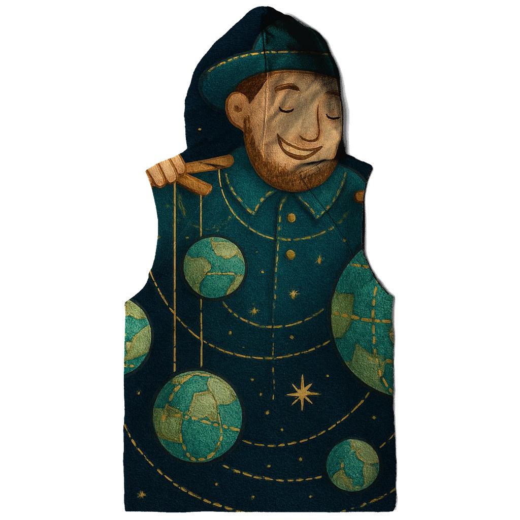 Pocket Planet Puppeteer hoodie styles