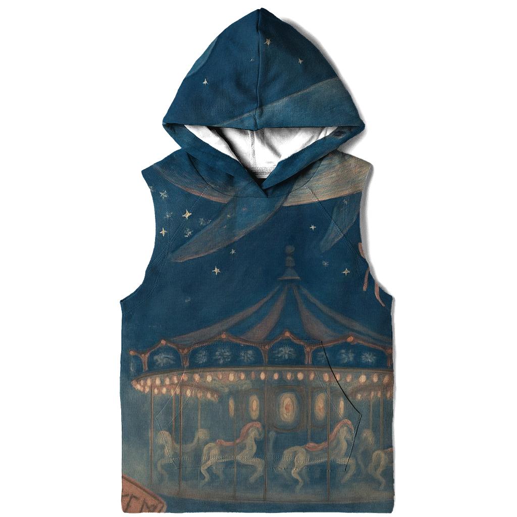 Midnight Carousel Whale hoodie designs