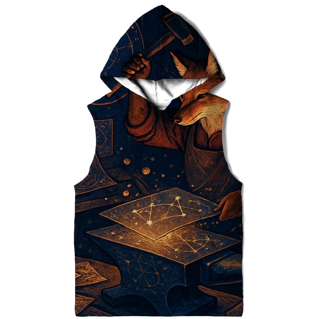 Starforge Cartographer Fox printed hoodies