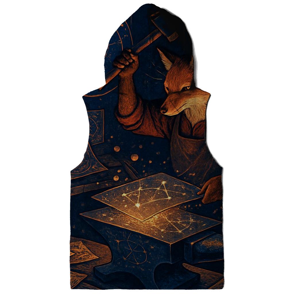 Starforge Cartographer Fox printed hoodies