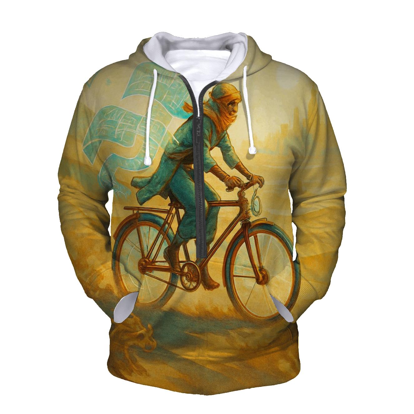 Mirage Bicycle Nomad printed hoodies
