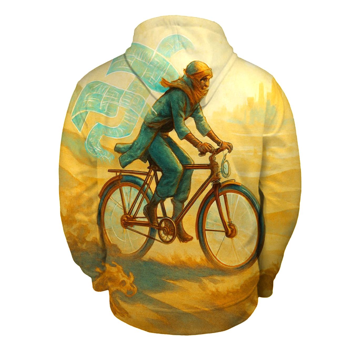 Mirage Bicycle Nomad printed hoodies