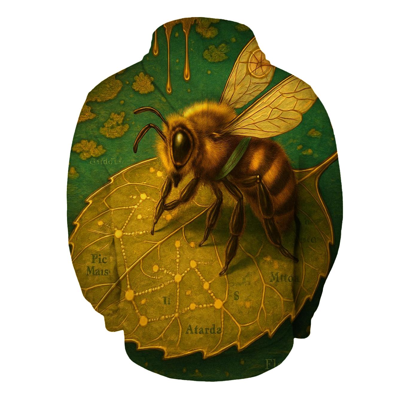 Gilded Bee Cartographer premium hoodies