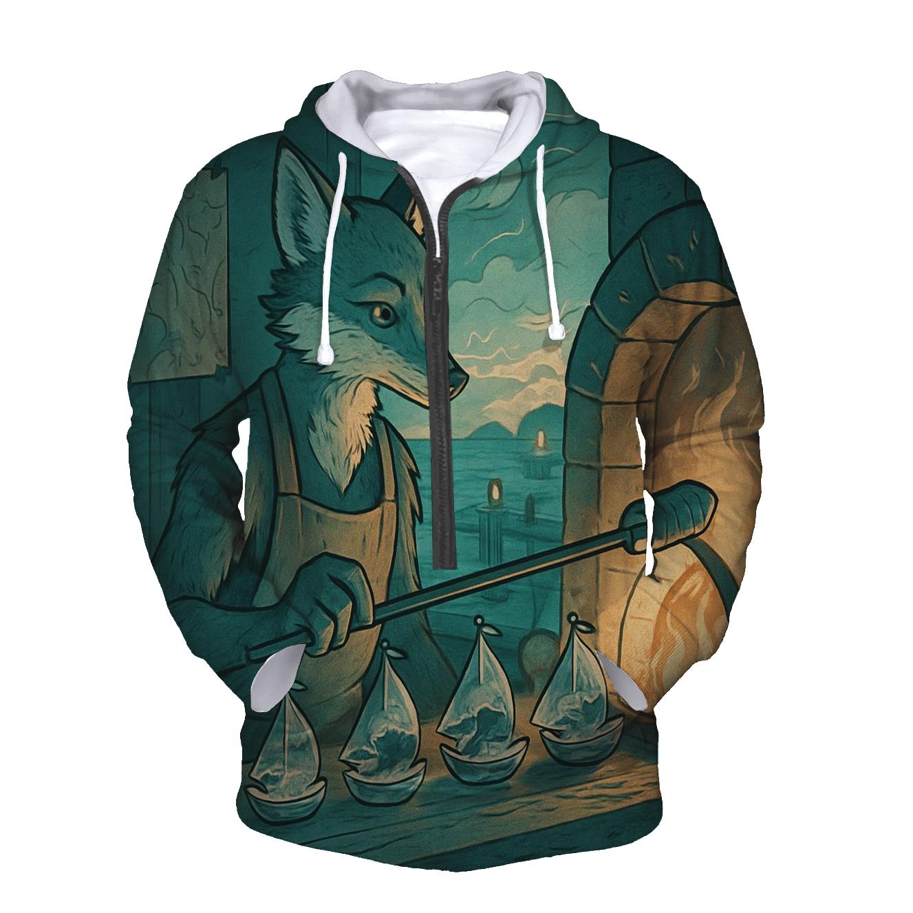 Glass Harbor Foxsmith heavyweight hoodies