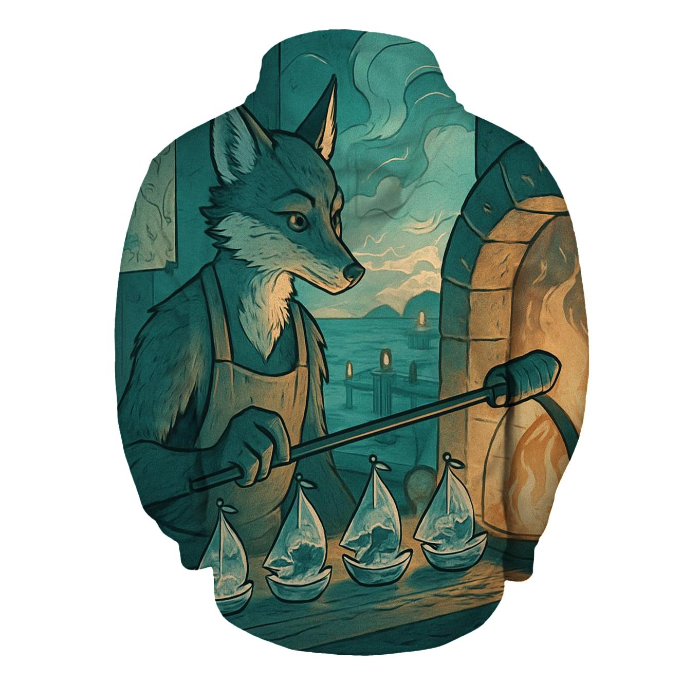 Glass Harbor Foxsmith heavyweight hoodies