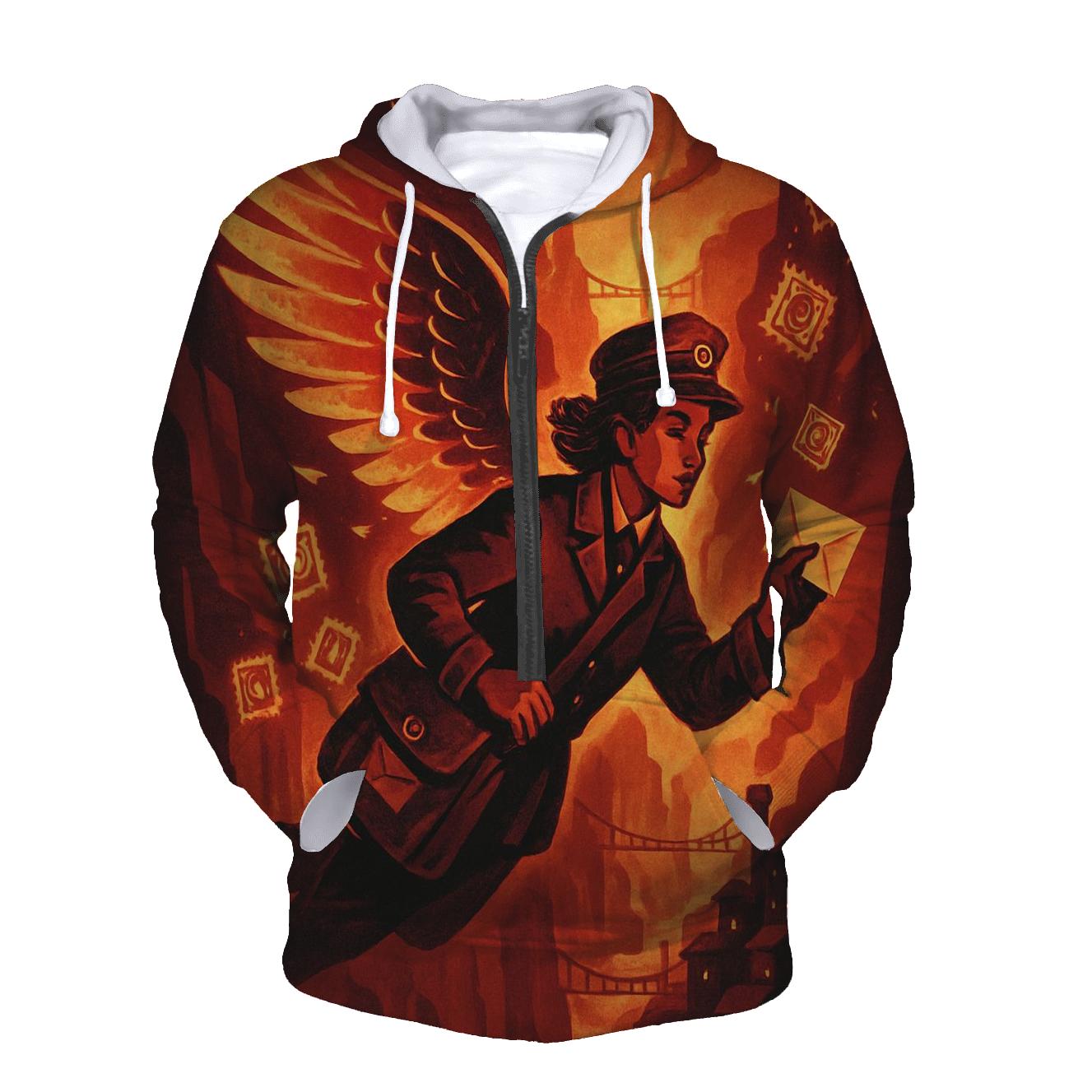 Emberwing Postmistress graphic hoodies