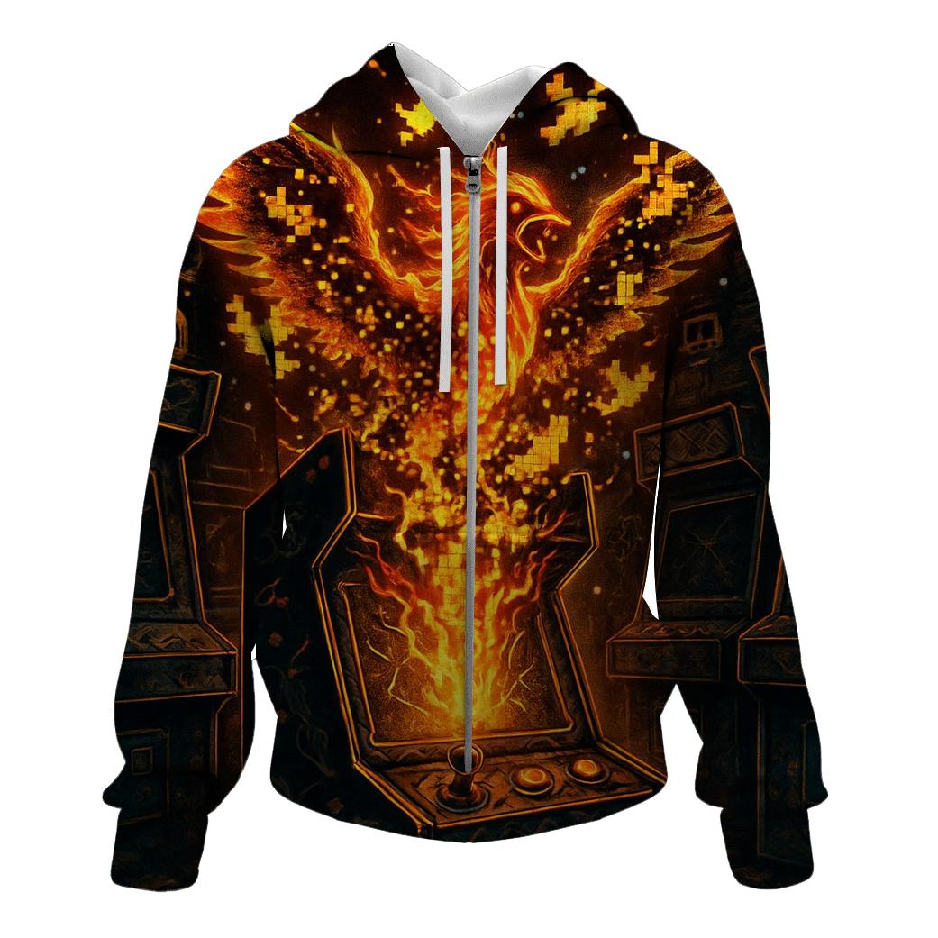 Phoenix Arcade Riot custom hoodies