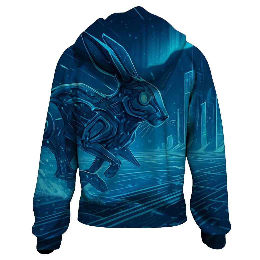Frostbyte Hare Runner hoodie designs