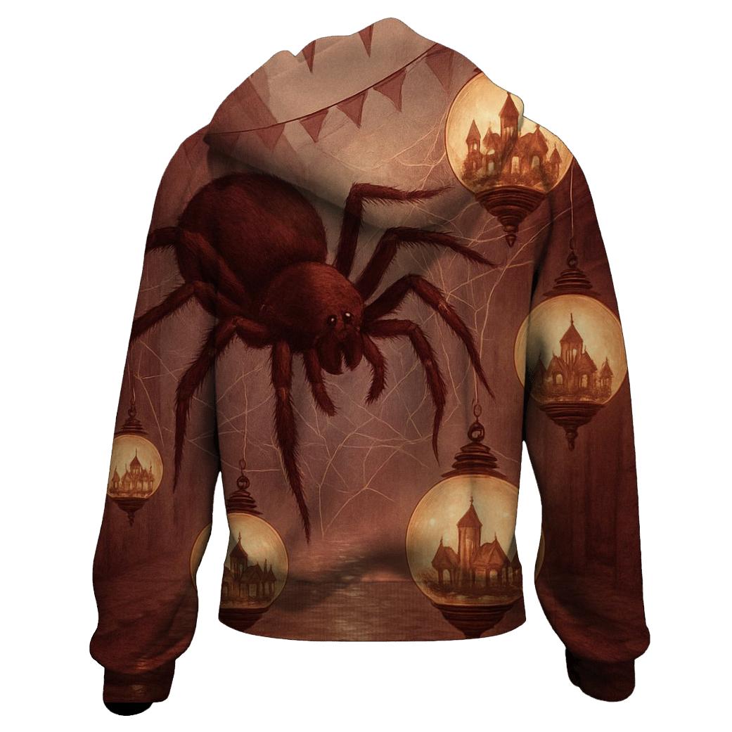Velvet Lantern Spider heavyweight hoodies