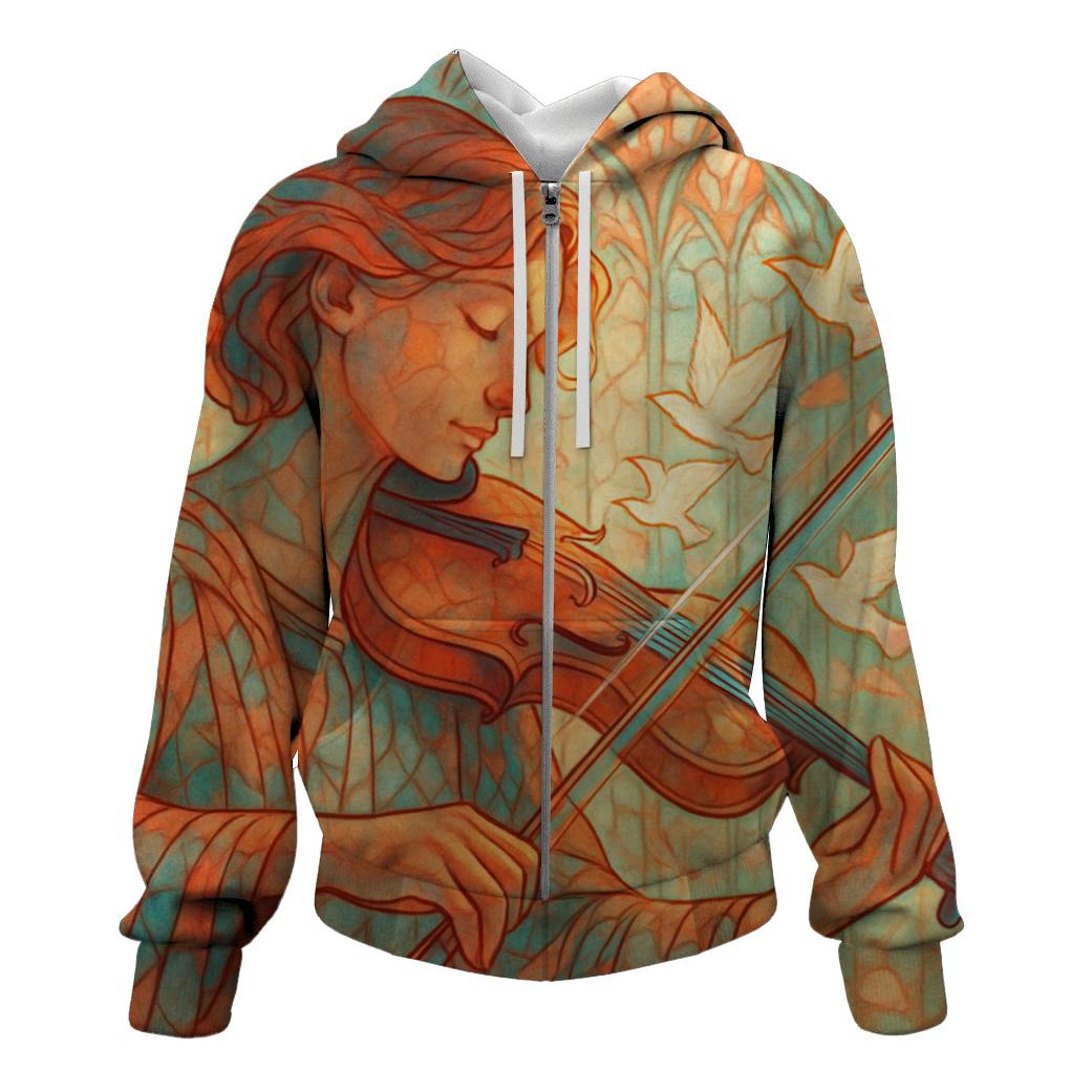 Glasswind Violinist hoodies fashion