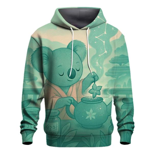 Celestial Tea Botanist graphic hoodies