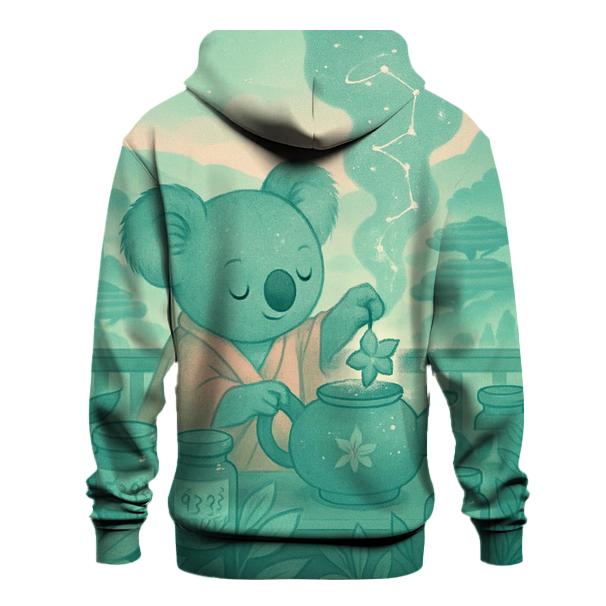 Celestial Tea Botanist graphic hoodies