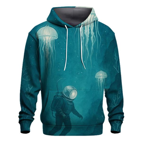Aurora Glass Diver printed hoodies