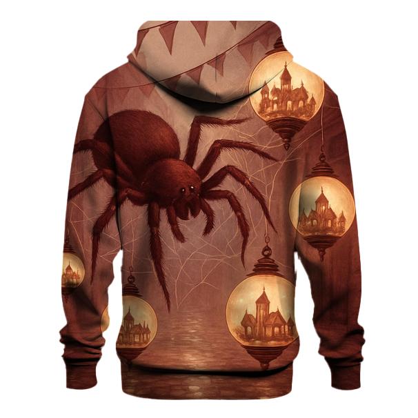 Velvet Lantern Spider pullover hoodies