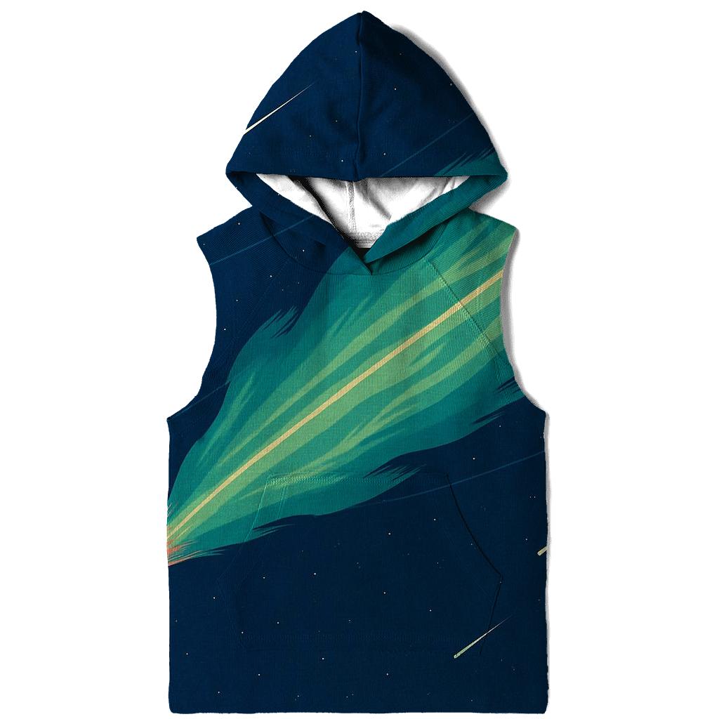 Auroral Jet Panel heavyweight hoodies
