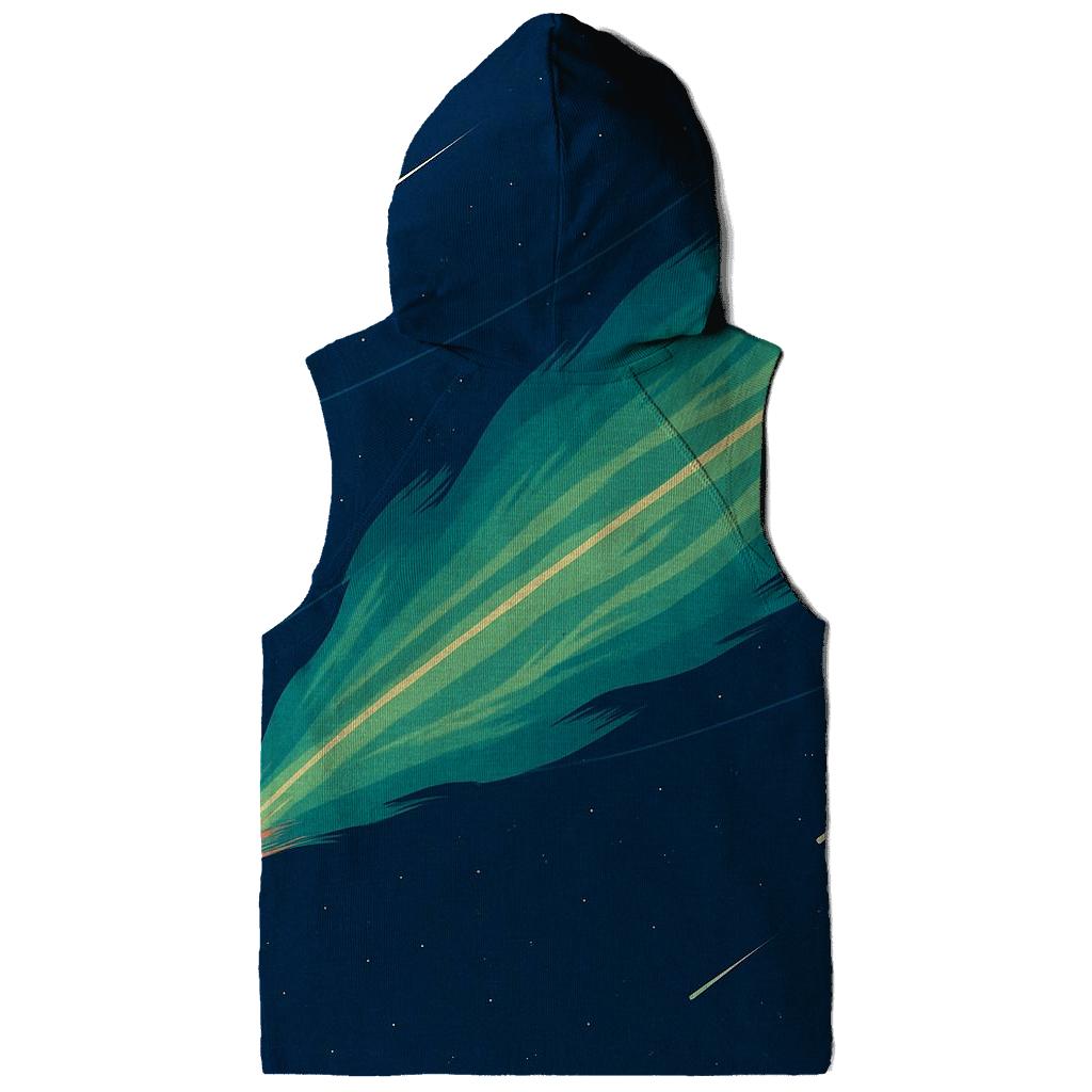 Auroral Jet Panel heavyweight hoodies