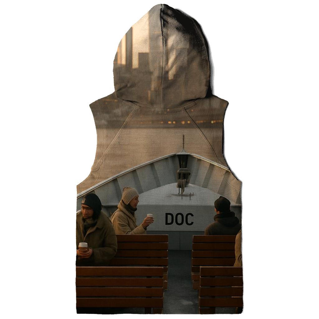 Dawn Ferry Over The East River custom hoodies