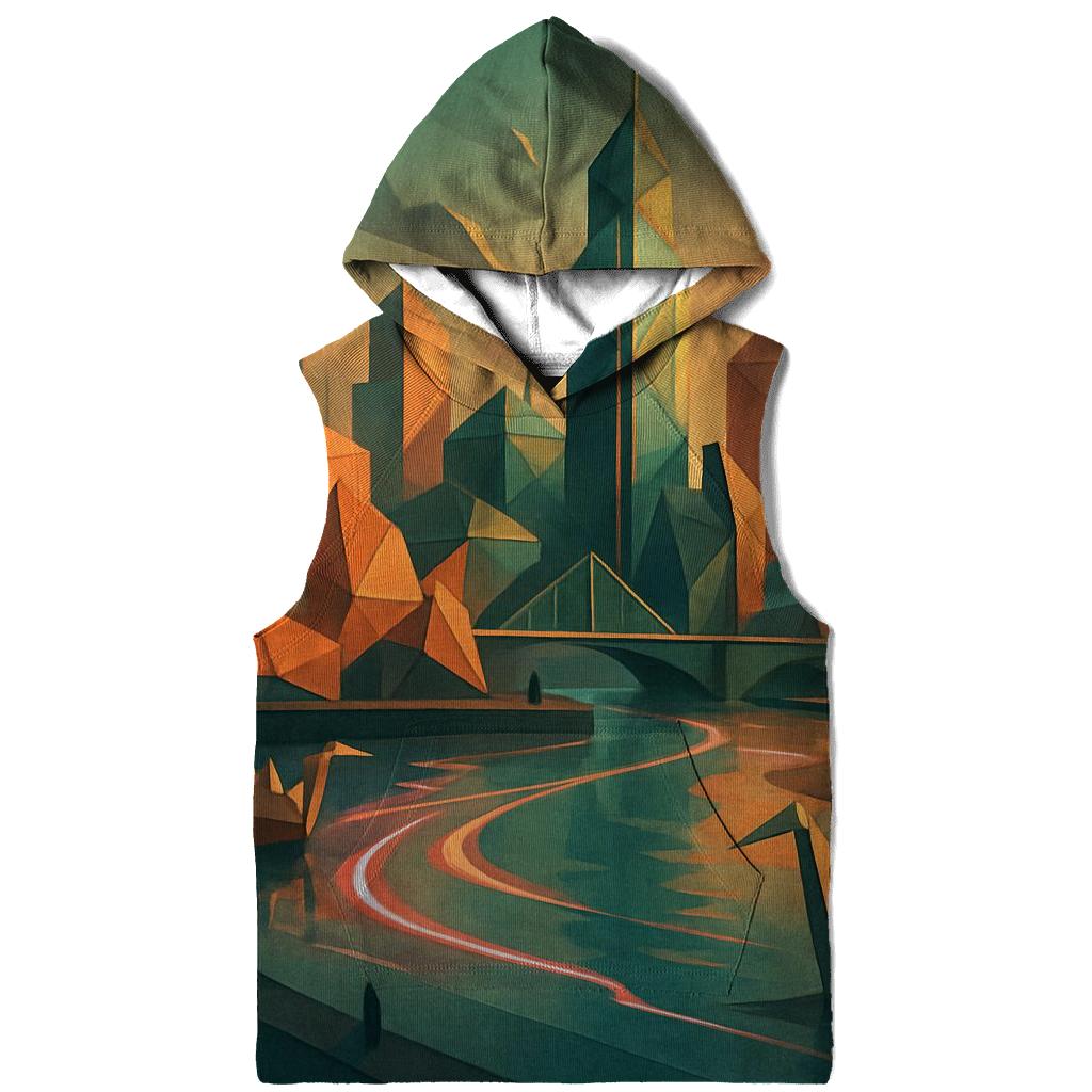 Chromatic Origami City hoodie designs