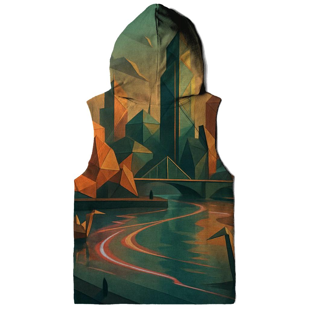 Chromatic Origami City hoodie designs