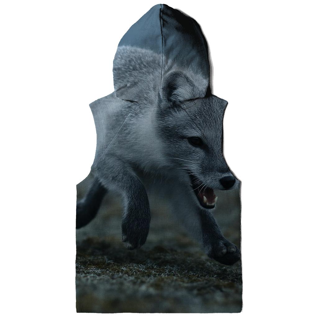 Tundra Lunge Arctic Fox premium hoodies