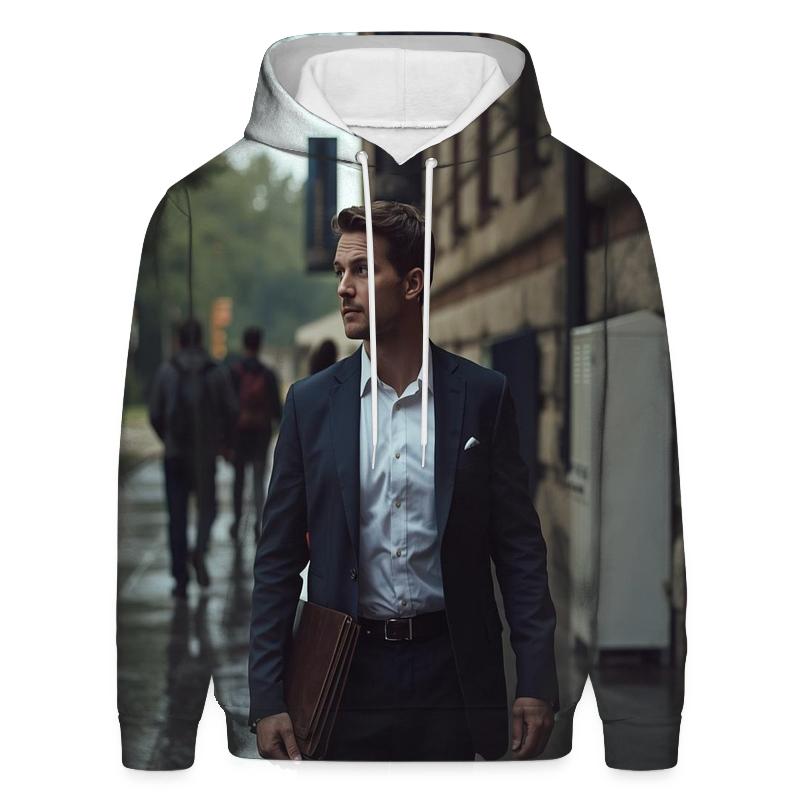 After Lecture Corridor Walk graphic hoodies