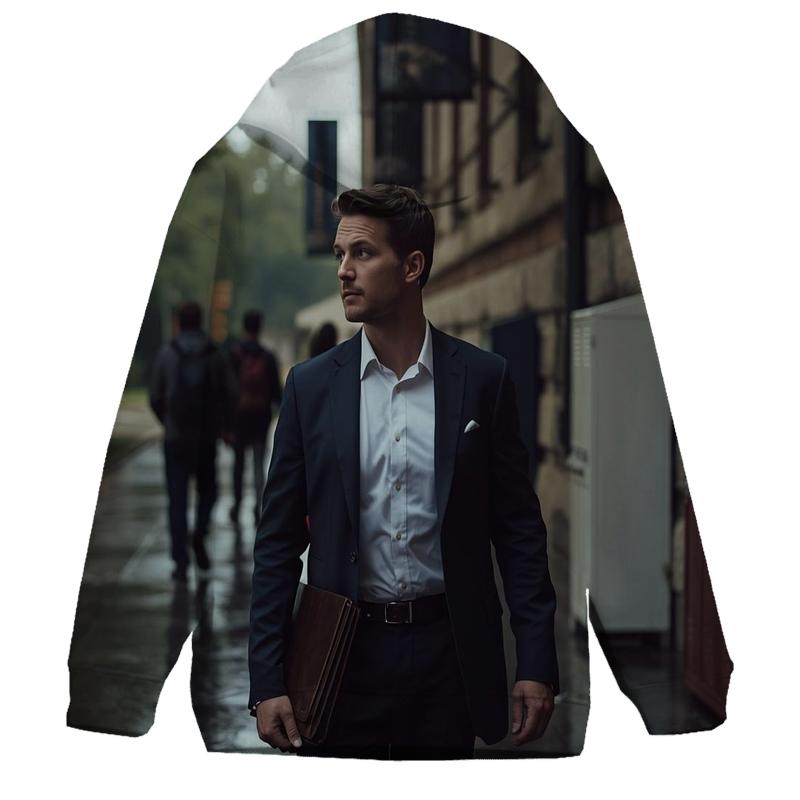 After Lecture Corridor Walk graphic hoodies