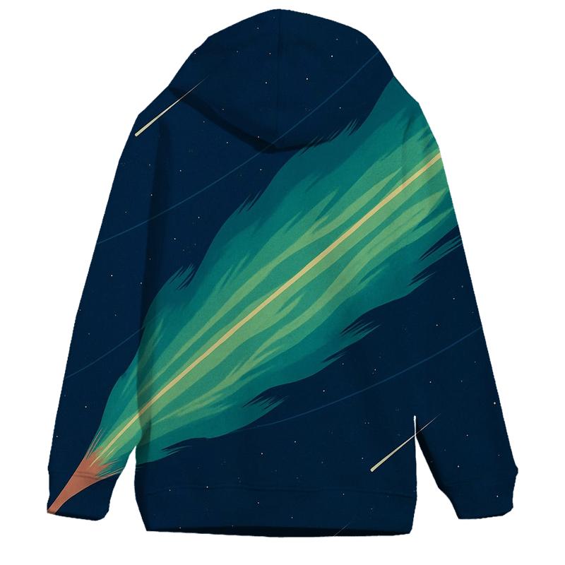 Auroral Jet Panel custom hoodies
