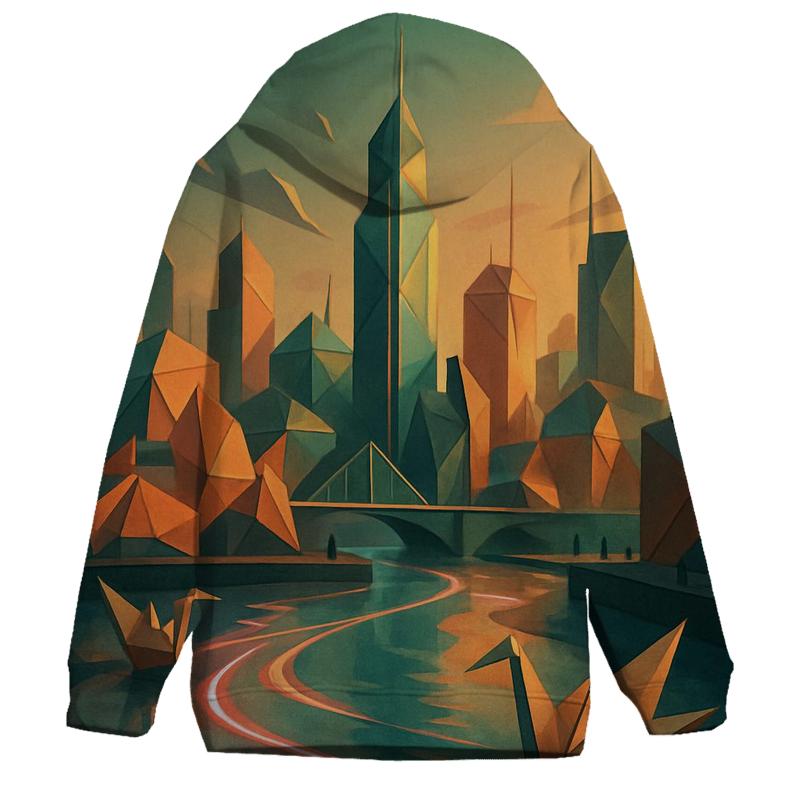 Chromatic Origami City hoodie trends