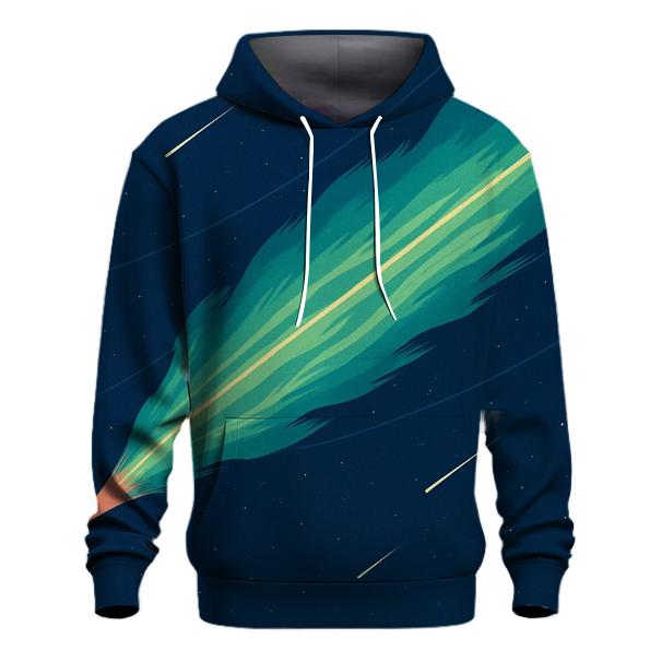 Auroral Jet Panel designer hoodies