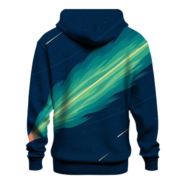 Auroral Jet Panel designer hoodies