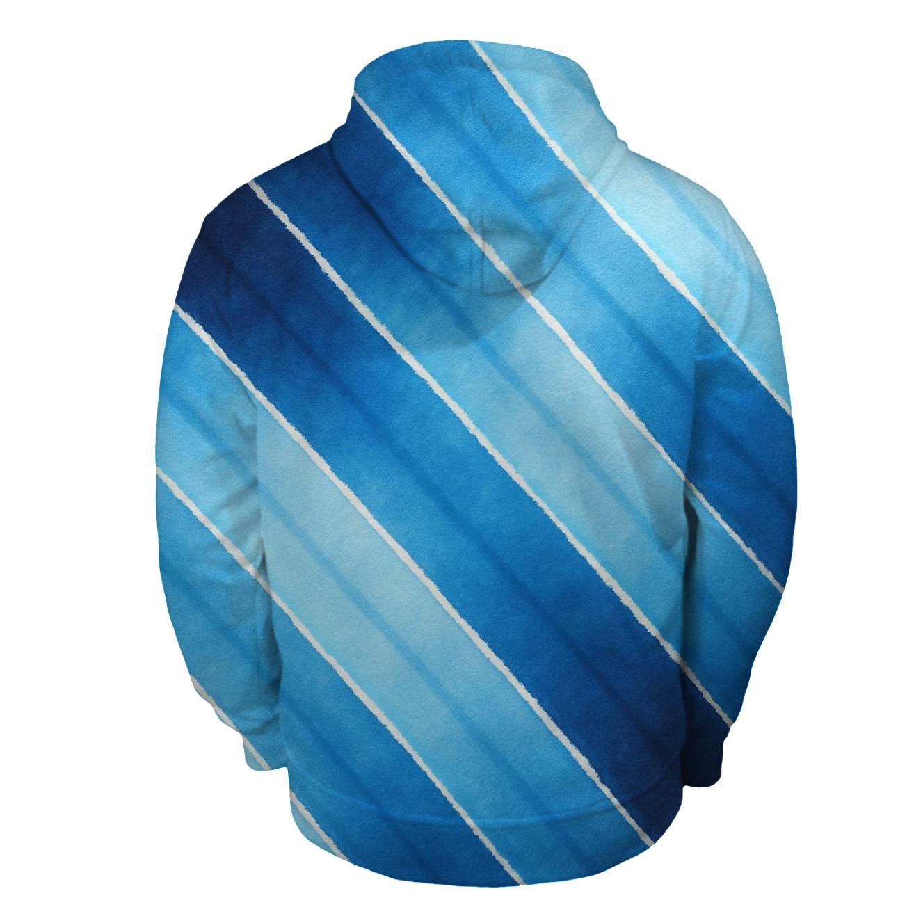 Indigo Arashi Diagonals premium hoodies