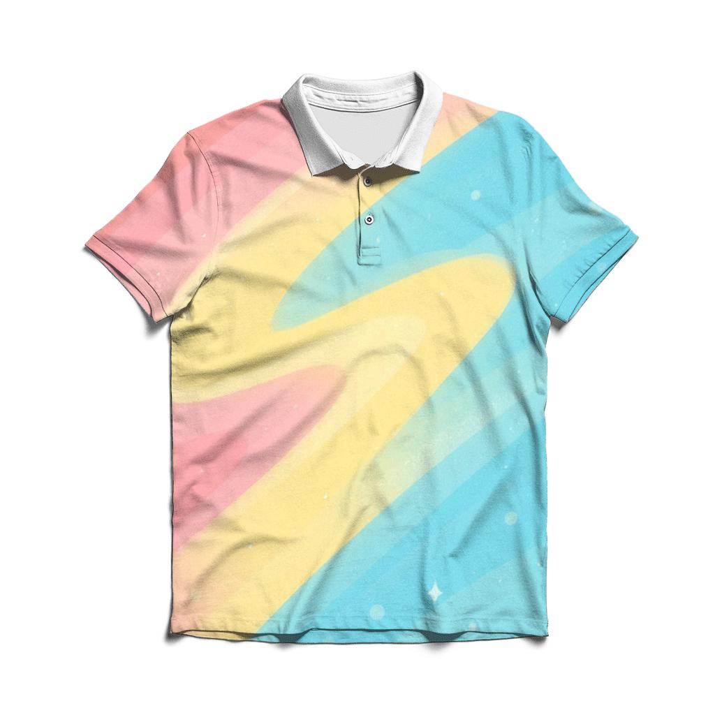 Candy Aurora Sweep personalized polo shirts