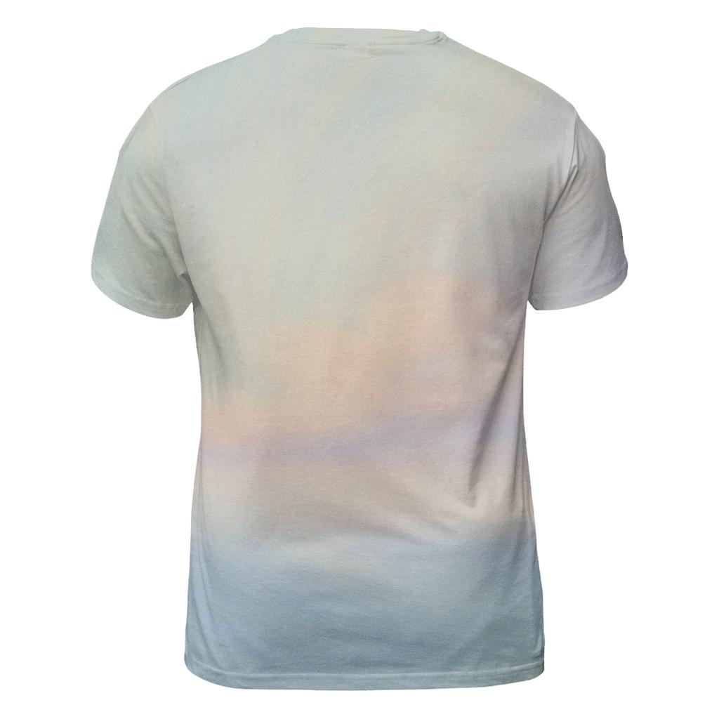 Pastel Cloud Drift creative print fashion shirts