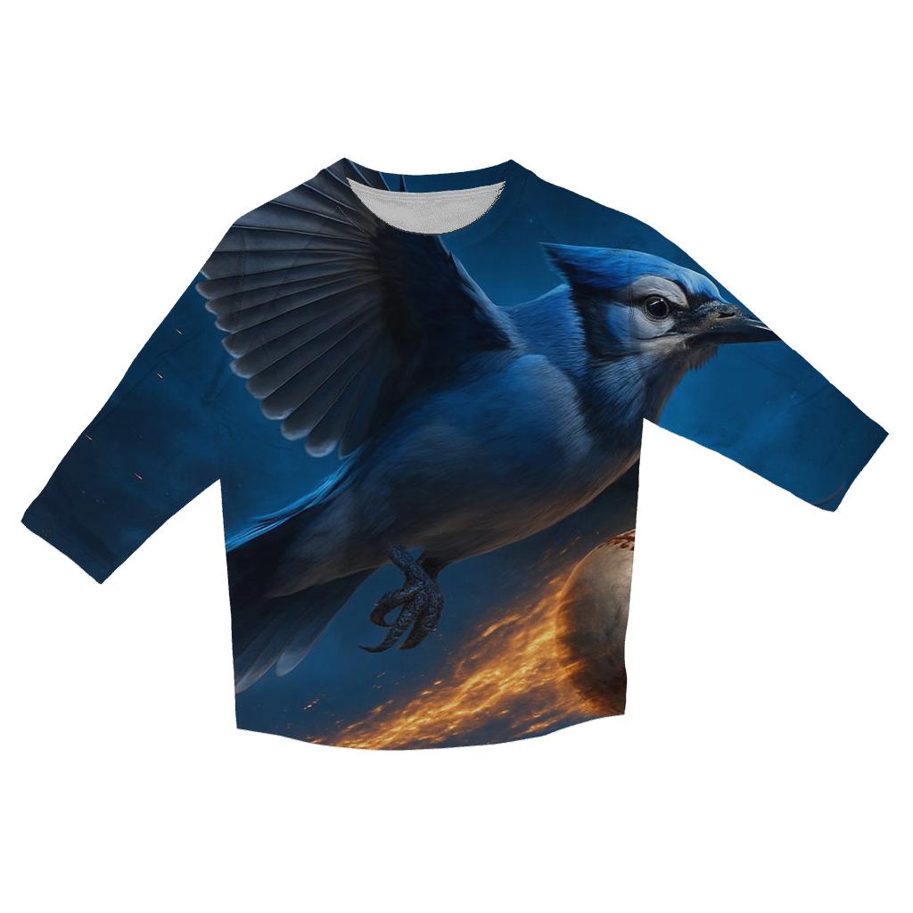 Blue Jays Flight Trail personalized 3/4 sleeve tees