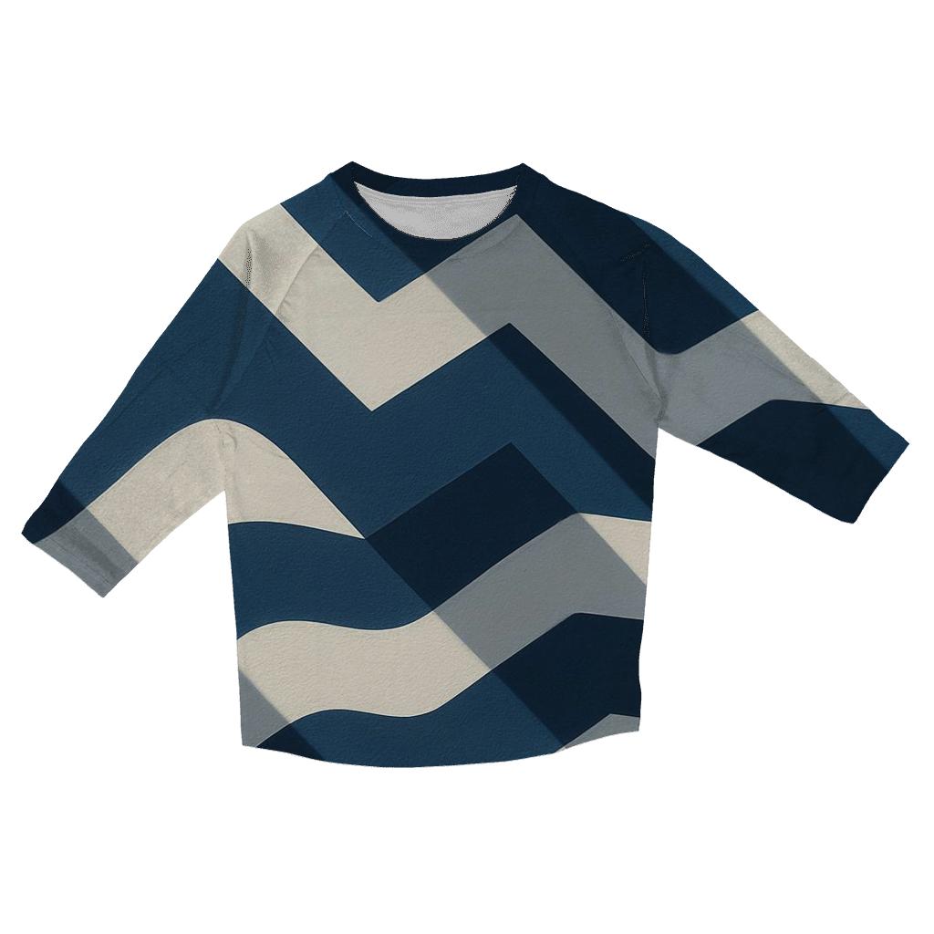 Aegean Ribbon custom 3/4 sleeve shirts