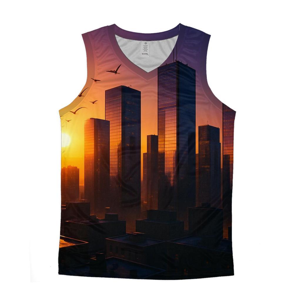 Skyline Ember Mosaic custom tank tops