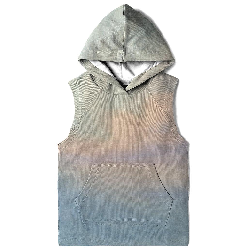 Pastel Cloud Drift printed hoodies