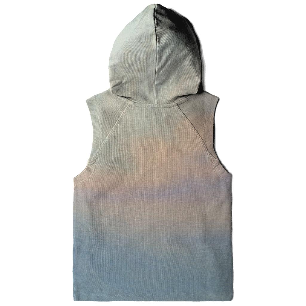 Pastel Cloud Drift printed hoodies