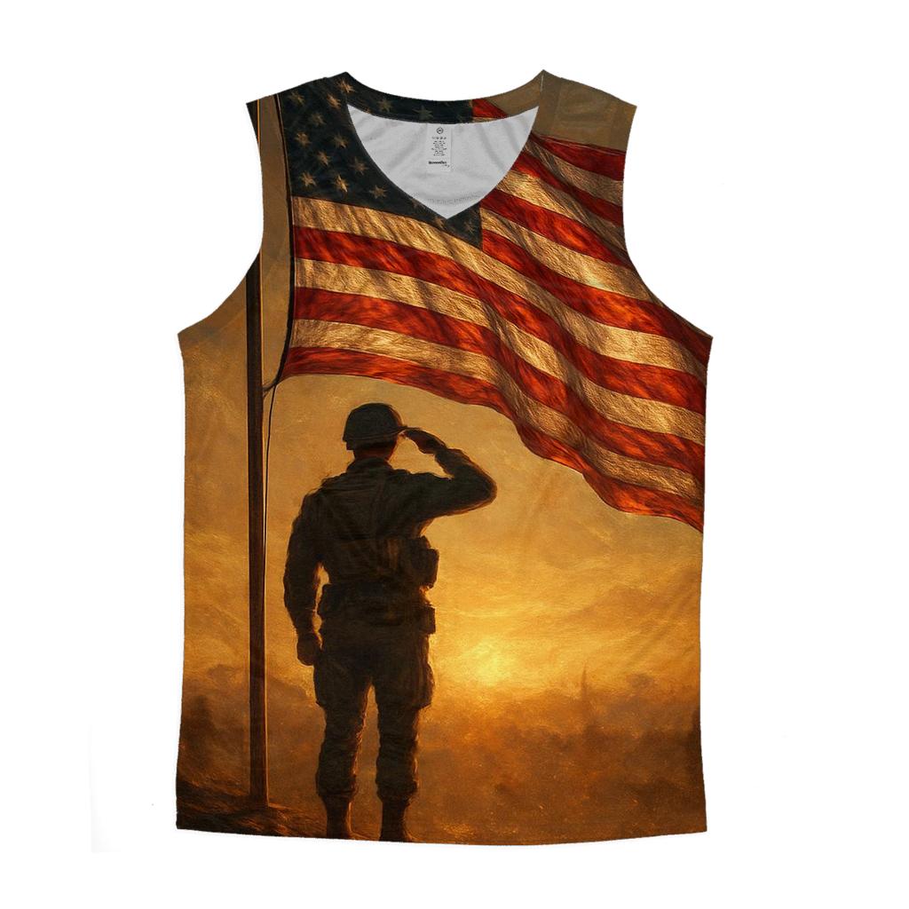 Dawn Sentinel Flag custom tank tops
